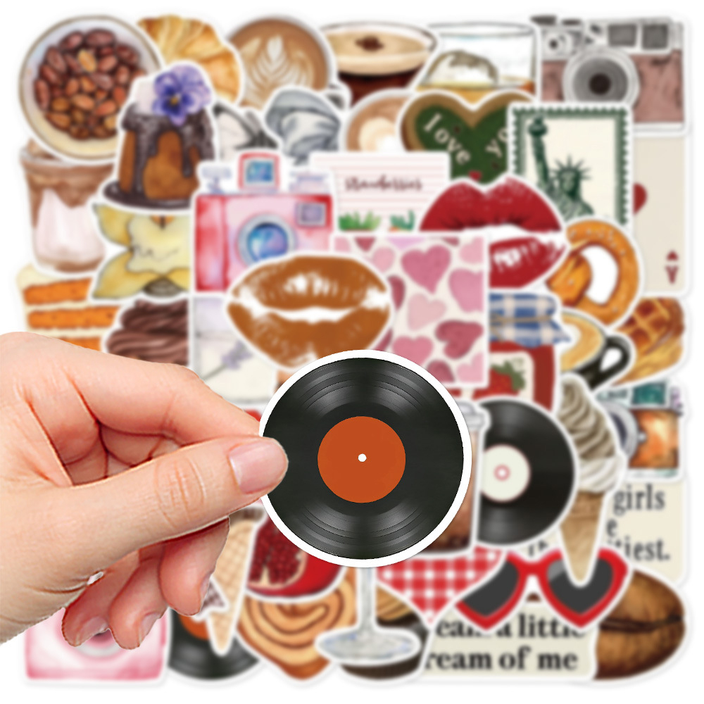 Kids Toys Pinterest - 10/30/50 Buah Stiker Grafiti Kartun Estetika