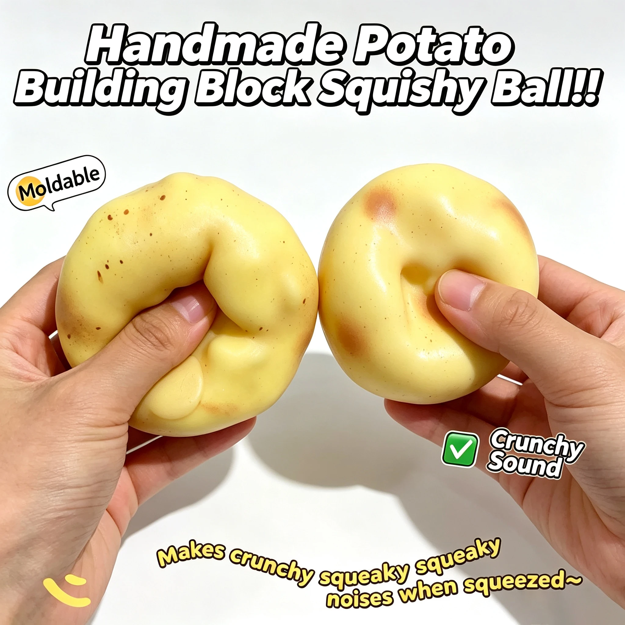 Kids Toys Kids Toys - Bola Stres Squishy Kentang Renyah, Mainan