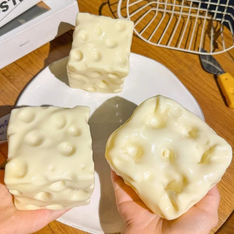 Kids Toys Kids Toys - Taba Squishy Cheese Cube Bola Anti