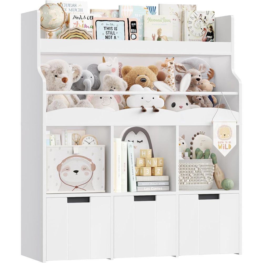 Kids Toys Kids Toys - Organizer Penyimpanan Mainan Anak dengan Rak