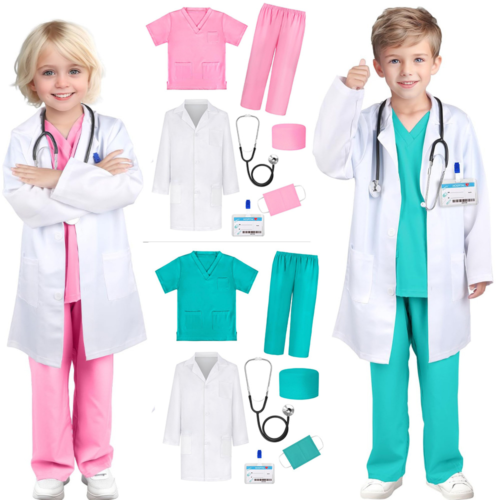 Top Kids Xmas Toys - Seragam kerja perawat anak laki-laki perempuan,