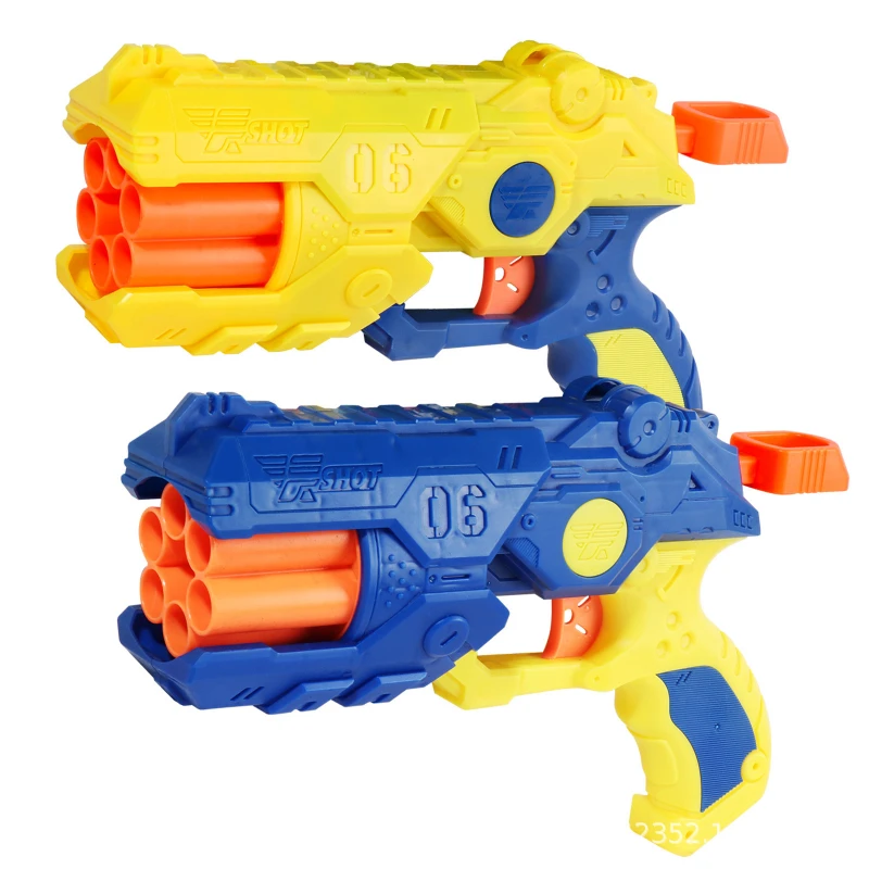 Foam Dart Gun - Set Hadiah Pistol Mainan Tembak Jarak