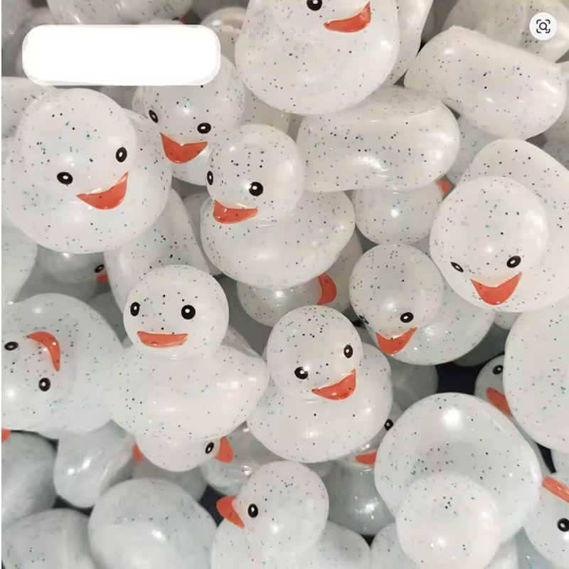 Rubber Duck Bath - 30-300 Bebek Karet Transparan Mini Mainan