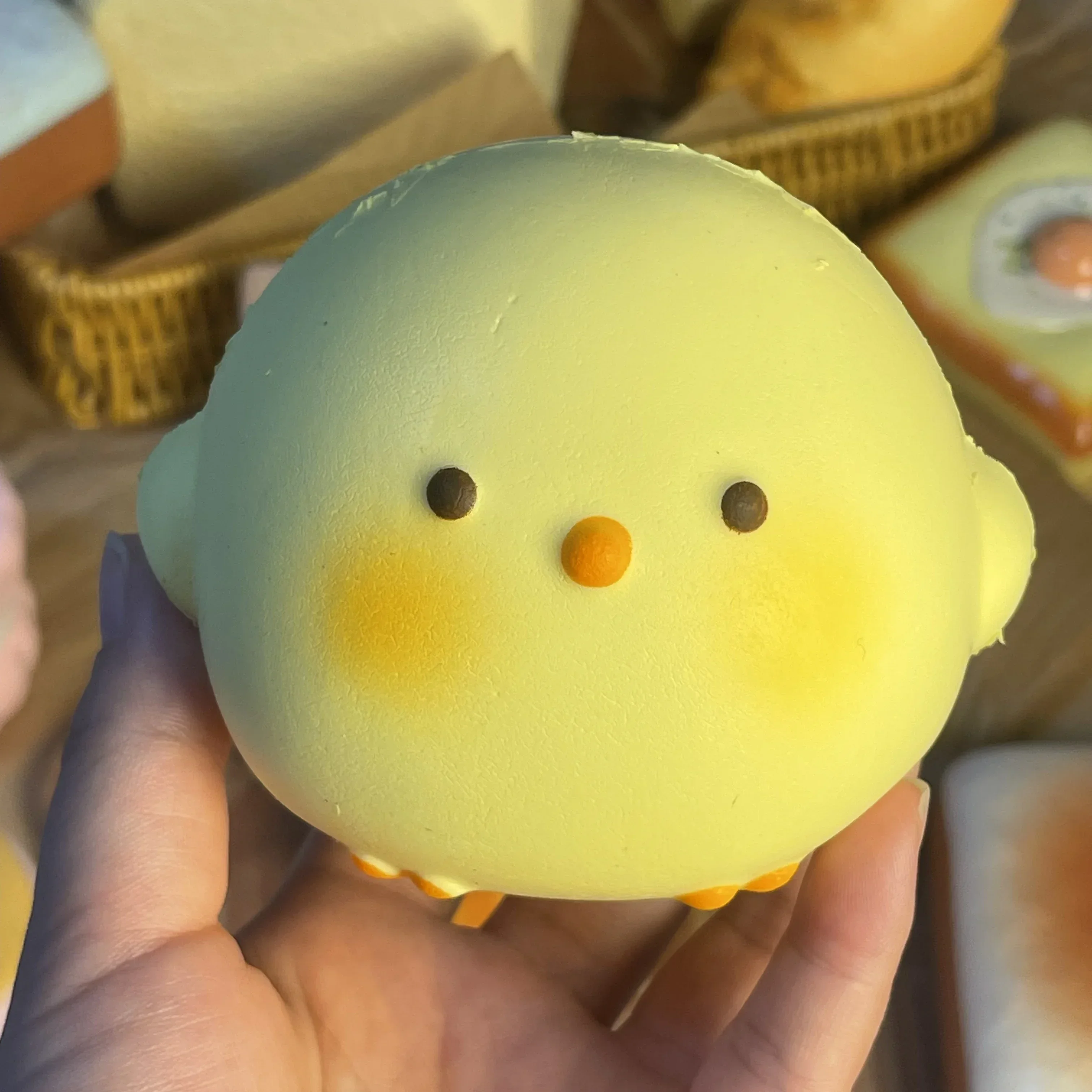 Kids' Toys - PANAS! Mainan Squishy Ayam Raksasa Lucu,