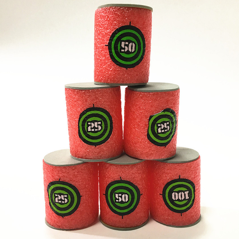 100/50 Buah 7.2Cm Peluru Anak  - Foam Dart Gun ulasan dan harga