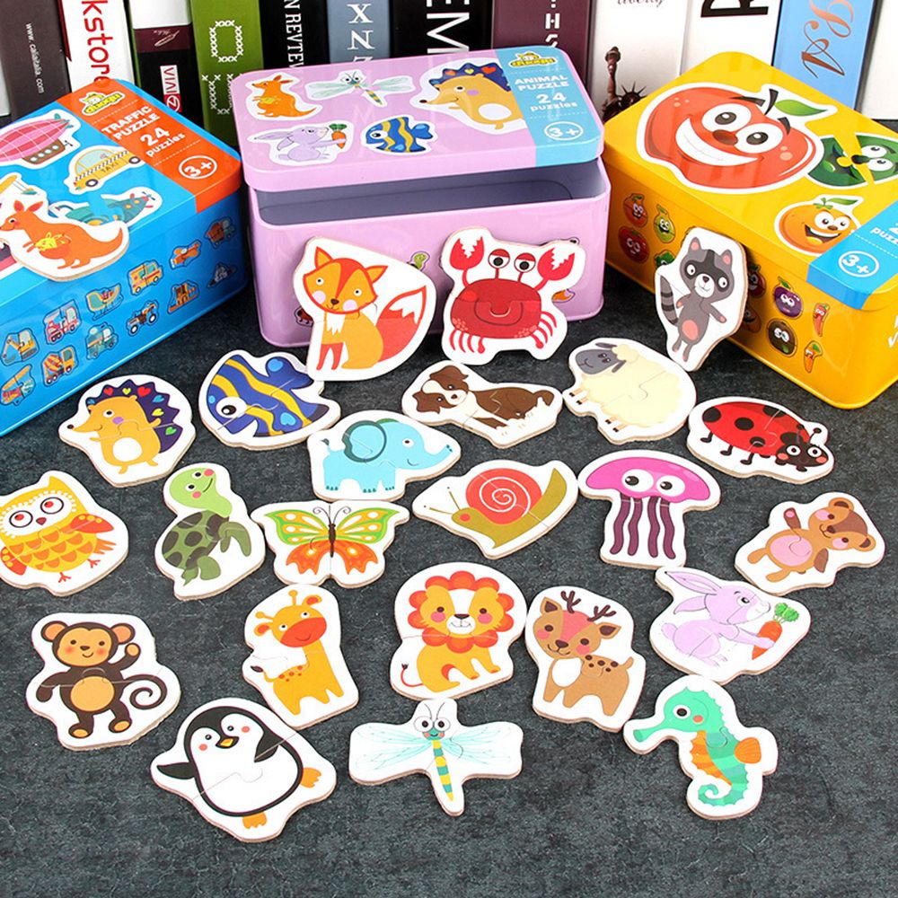 0-36M Kartun Hewan Lalu Lintas - Kids' Toys ulasan dan harga