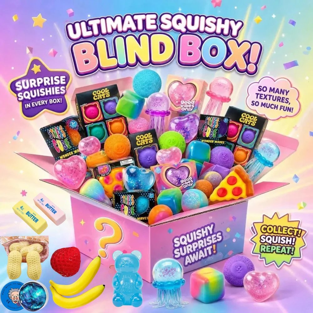 Kotak Misteri Squishy, Set Mai - Kids' Toys ulasan dan harga