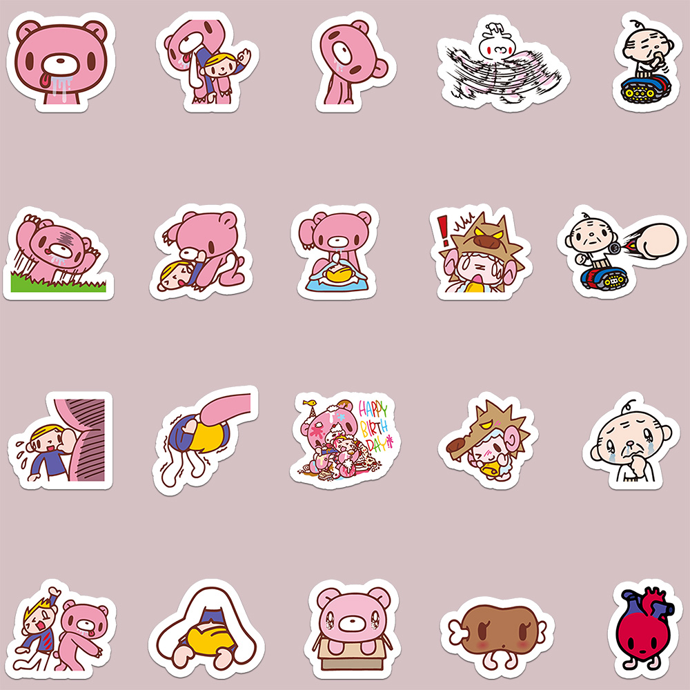 40 Buah Stiker Kartun Beruang  - Kids Toys Laptop ulasan dan harga
