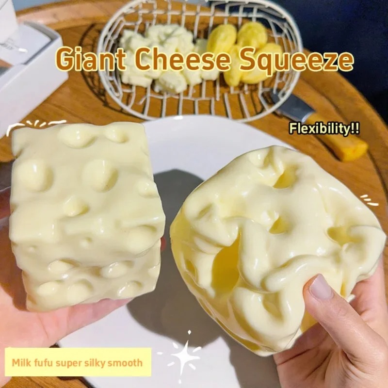 Taba Squishy Cheese Cube Bola  - Kids Toys Kids Toys ulasan dan harga