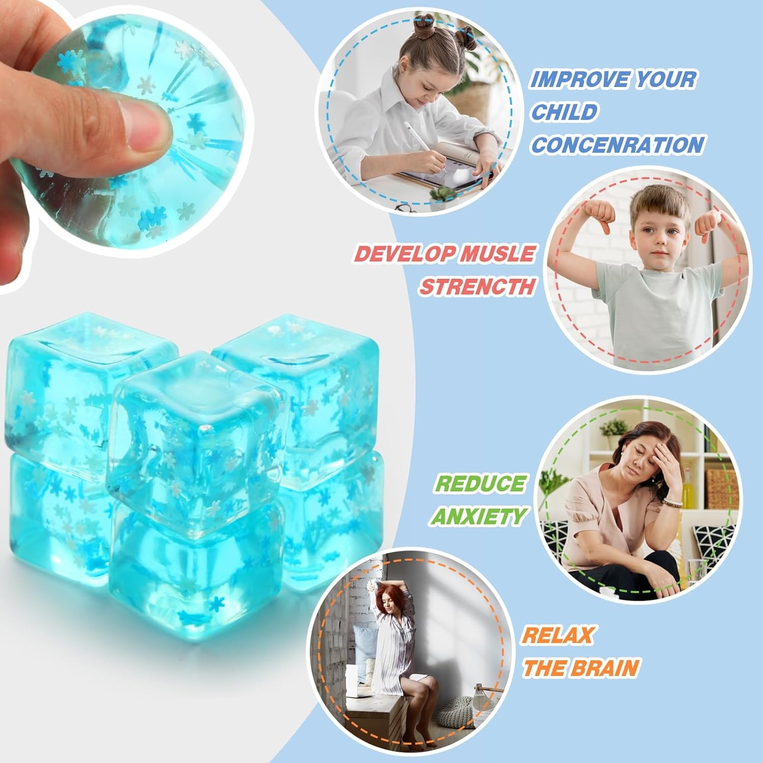 Mainan Es Batu Anti Stres deng - Kids Toys Kids Toys ulasan dan harga