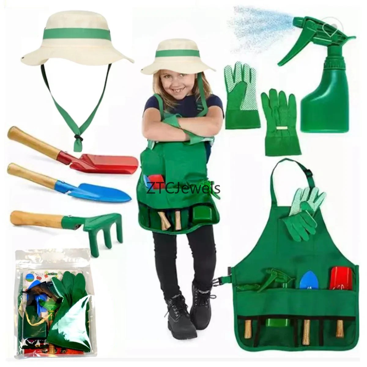 Set Alat Apron Kebun Anak deng - Kids Toys Play ulasan dan harga