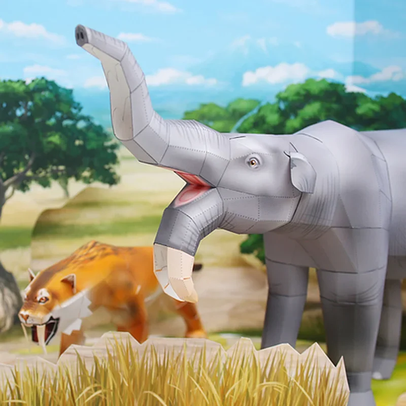 Deinotherium Elephant Origami  - Kids Toys Elephant ulasan dan harga