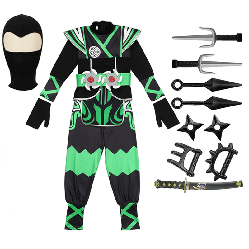 Kostum Ninja Hijau untuk Anak- - Kids Toys Play ulasan dan harga