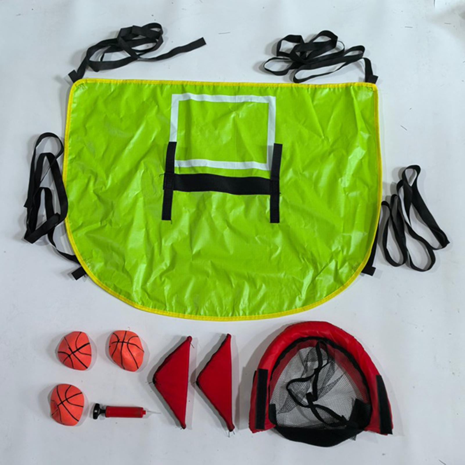 Ring Basket Trampolin dengan P - Basketball Hoop Kids Indoor ulasan dan harga