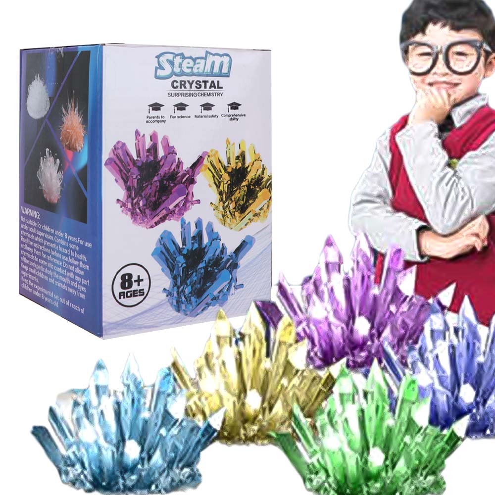 Kit Sains Penumbuh Kristal, Kr - Science Experiment Kit ulasan dan harga