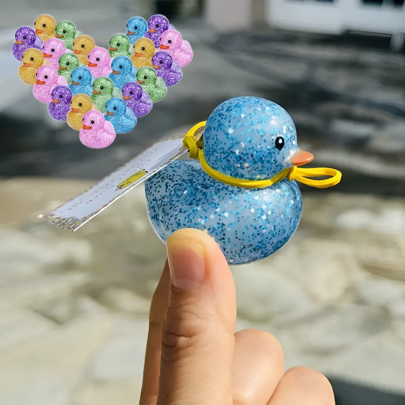Bebek Karet Glitter 5cm, Maina - Rubber Duck Bath ulasan dan harga