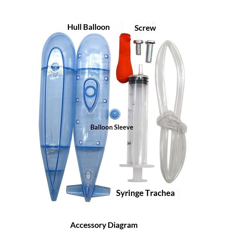 Kit Model Kapal Selam DIY Eduk - Science Experiment Kit ulasan dan harga