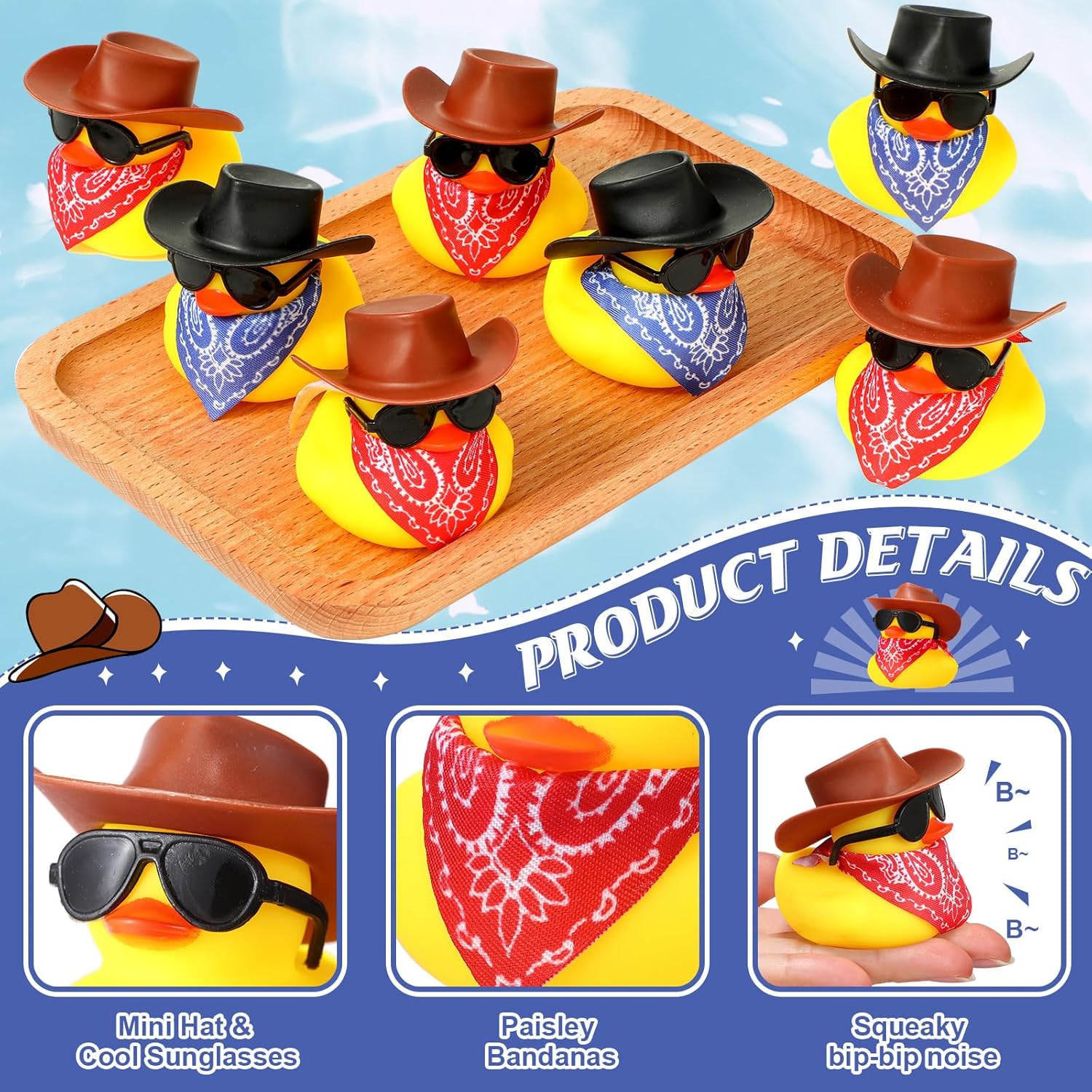 Set mainan koboi karet bebek,  - Rubber Duck Bath ulasan dan harga