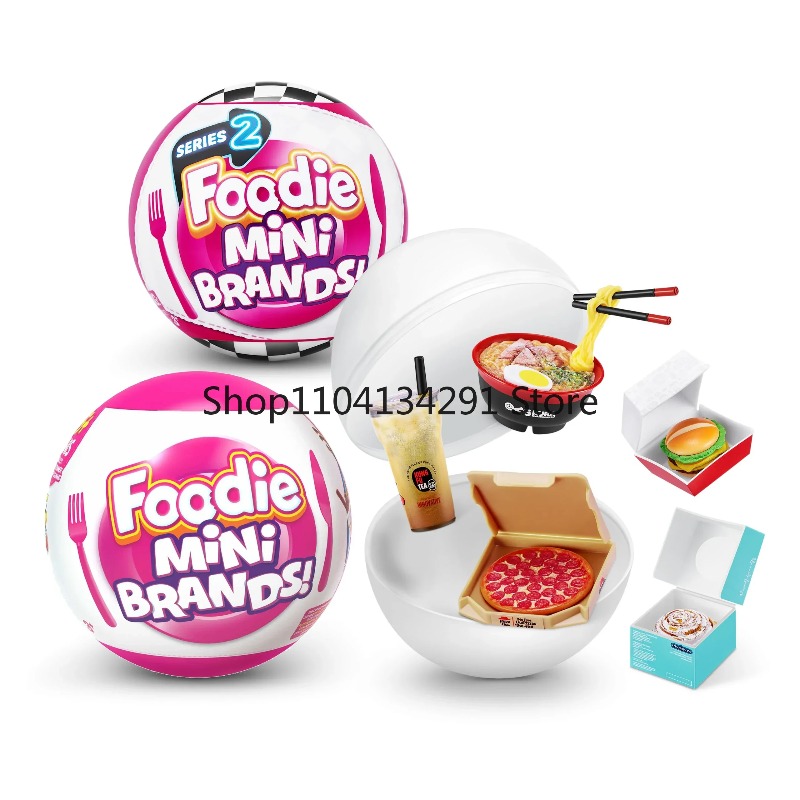 ZURU Mini Brands Foodie Seri 1 - Kids Toys Brand ulasan dan harga