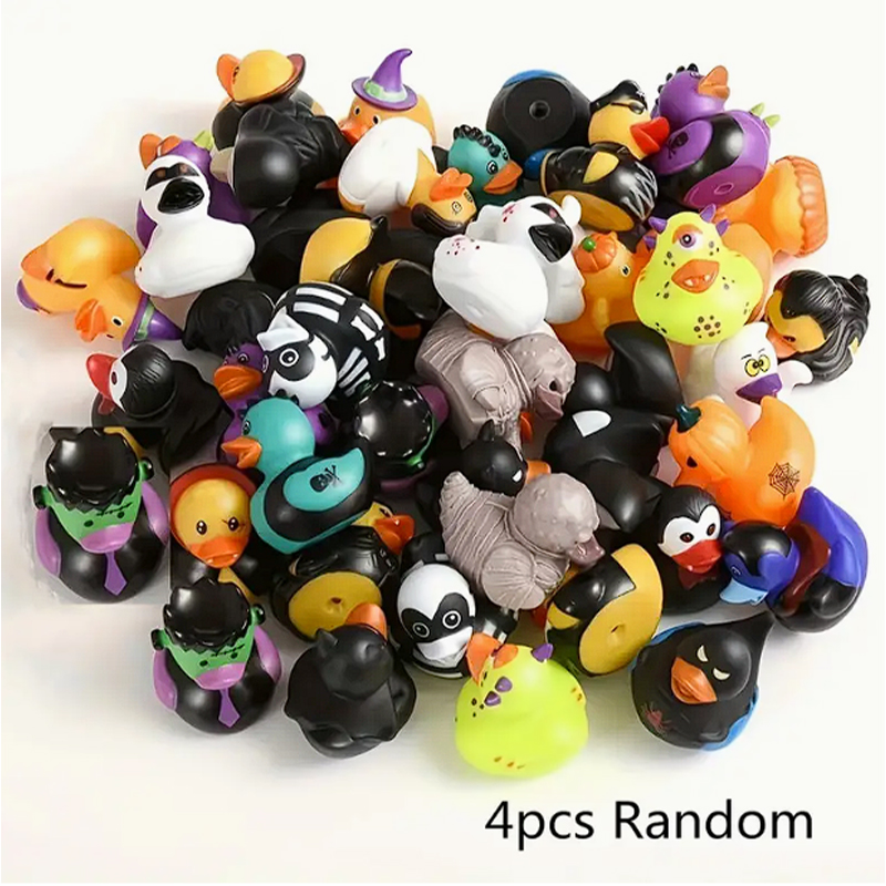 4 Buah Bebek Karet Halloween,  - Rubber Duck Bath ulasan dan harga