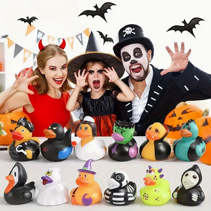 4 Buah Bebek Karet Halloween,  - Rubber Duck Bath ulasan dan harga