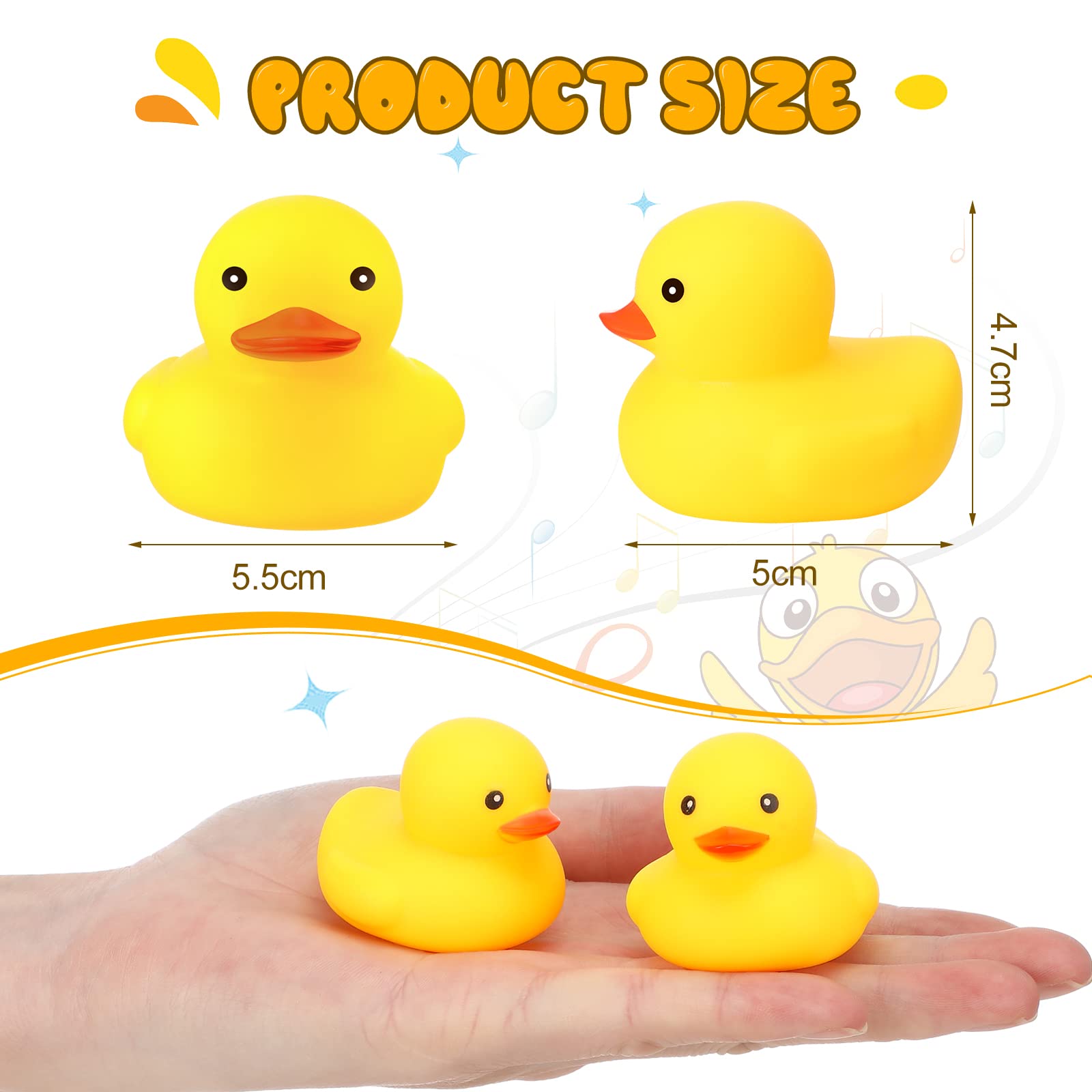 10-100 Buah Bebek Karet Warna- - Rubber Duck Bath ulasan dan harga